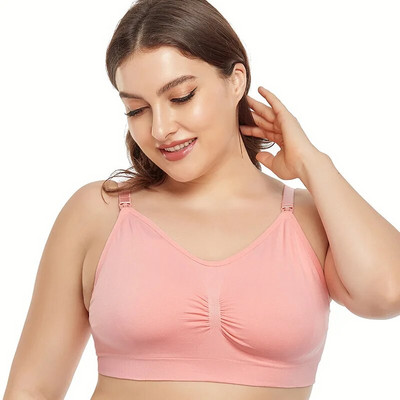 Grudnjaci za trudnice i dojilje velike veličine Plus Cup Žensko donje rublje Podesiva bešavna prozračna odjeća