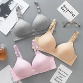 Rasedatele mõeldud imetamisrinnahoidja, õhuke eesmine nööbiga suletav rinnahoidja, lõtvumisvastane sünnitusjärgne rinnahoidja rasedatele