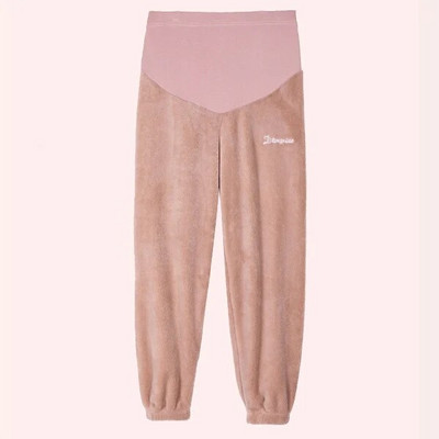 Žiemą storinančios nėštumo kelnės Motinystės antblauzdžiai su aksominiais rūbais nėščiosioms Reguliuojamos tamprios šiltos kelnės