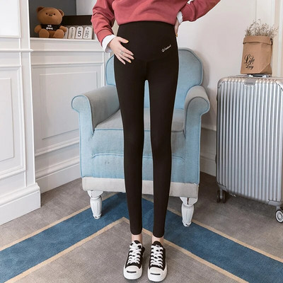 Ženske hlače veće veličine Odjeća za trudnice Hlače Ropa s podesivim strukom Meke tanke elastične tajice Mujer Embarazada Premama