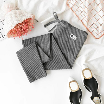 Laisvalaikio antblauzdžiai nėščioms moterims Elastinės aukšto juosmens juostelės Kelnės Nėštumo Sportiniai Drabužiai Nėščioms Fitneso Kelnės siauros