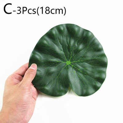 Lotoso lapų modeliavimas Dirbtinis lotoso sodo tvenkinys vandens tvenkinio rezervuaro gėlių dekoravimo augalas Lelijos lapas plūduriuoja