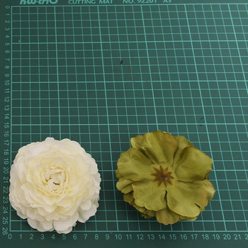 20 τμχ 8 εκ. Παιώνια Τεχνητά λουλούδια από μετάξι Κεφάλια για διακόσμηση γάμου DIY Κουτί δώρου στεφάνι Scrapbooking Craft Fake Flower