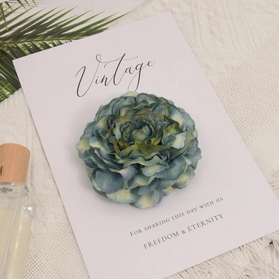 20 komada 8 cm Božur Umjetno svileno cvijeće Glave za dekoraciju vjenčanja DIY vijenac Poklon kutija Scrapbooking Lažni cvijet