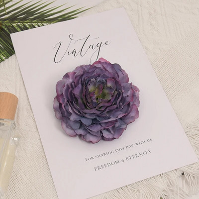 20 komada 8 cm Božur Umjetno svileno cvijeće Glave za dekoraciju vjenčanja DIY vijenac Poklon kutija Scrapbooking Lažni cvijet