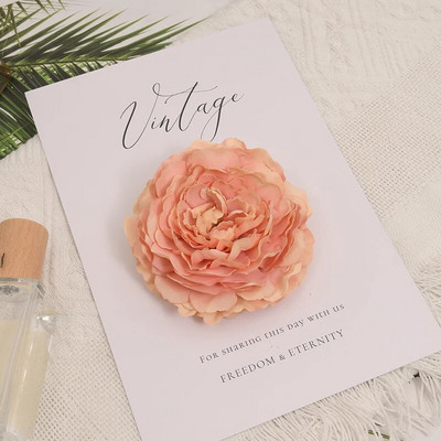 20 komada 8 cm Božur Umjetno svileno cvijeće Glave za dekoraciju vjenčanja DIY vijenac Poklon kutija Scrapbooking Lažni cvijet