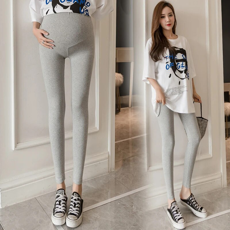Trudničke tople hlače za trudnice Hlače za trudnice Odjeća za trudnice Tajice Proljeće Jesen Hlače na trbuh Rastezljive hlače