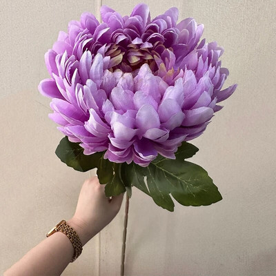 Μεγάλο Μονό Χρυσάνθεμο Εξοχικό Σαλόνι Ανθοσυνθέσεις Τεχνητά Λουλούδια Γάμος Σκοπευτήρια Διακόσμηση Floral