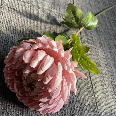 Μεγάλο Μονό Χρυσάνθεμο Εξοχικό Σαλόνι Ανθοσυνθέσεις Τεχνητά Λουλούδια Γάμος Σκοπευτήρια Διακόσμηση Floral