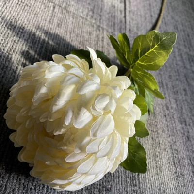 Μεγάλο Μονό Χρυσάνθεμο Εξοχικό Σαλόνι Ανθοσυνθέσεις Τεχνητά Λουλούδια Γάμος Σκοπευτήρια Διακόσμηση Floral