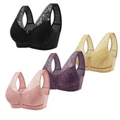 Čipkasti grudnjak za dojenje Grudnjak za trudnice i dojilje Za kopčanje sprijeda Plus grudnjak s grudnjakom, prsluk za trudnice Veliko donje rublje Donje rublje Novo