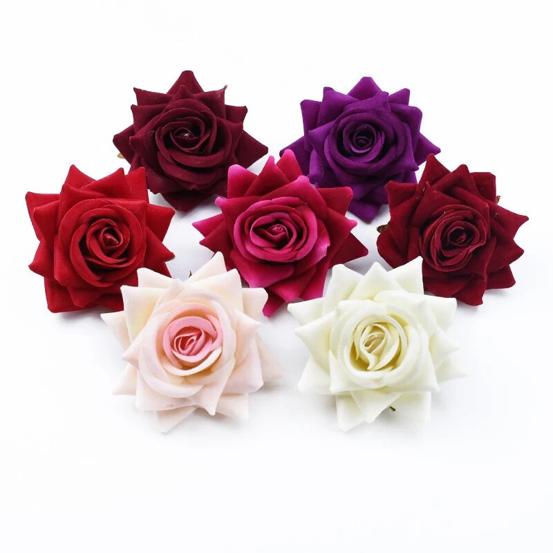 5/10 kom. Umjetno cvijeće Jeftini DIY Darovi za Valentinovo Kutija slatkiša Spomenar za vjenčanje Zidni Božićni ukrasi za dom