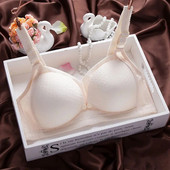 Grudnjak za dojilje Pamučni grudnjak za dojenje Odjeća za trudnice Trudničke grudi za spavanje Donje rublje Grudnjak s otvorenom košaricom