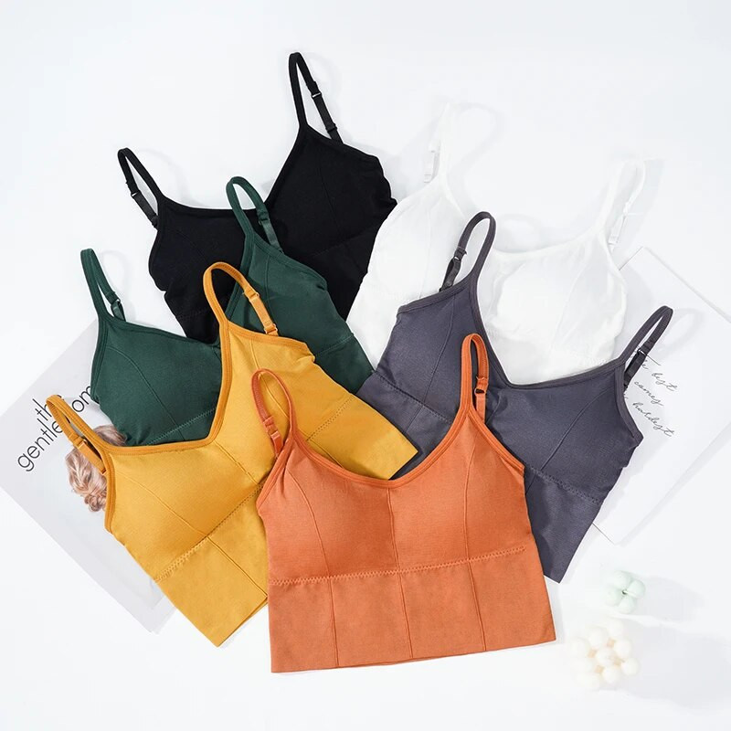 Ženske kratke majice bez rukava Bešavno donje rublje kratke majice s kratkim rukavima Ženske kratke majice s U leđima Žensko seksi donje rublje podstavljene kamišole bez rukava