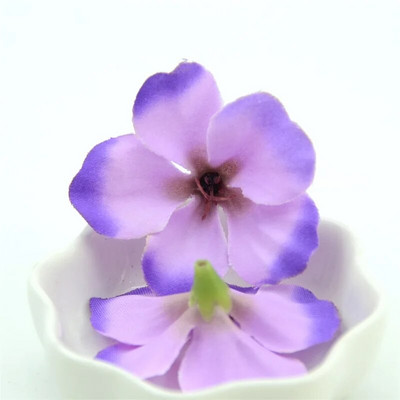 20db Real Touch selyem orchidea művirág fej esküvői lakberendezéshez kézzel készített karácsonyi ajándékdoboz kézműves hamis virágok