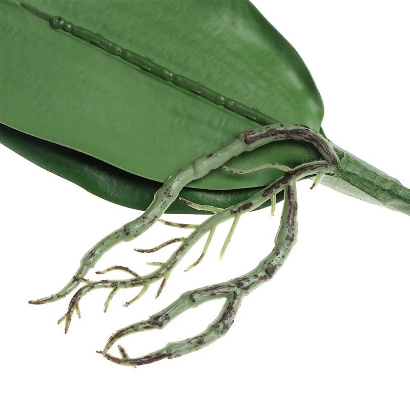 Kevadkaunistus Dekoratiivsed lilled Kodukaunistus Kunsttaimed Plastmassist muru Simulatsioon Lehed Phalaenopsise leht