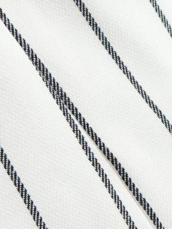 Sieviešu vasaras bikškostīmi, 2023. g., ikdienišķi, svītraini, brīvi bleizeri, mēteļi un bikses, sieviešu, eleganti divi 2 daļiņu komplekti, apģērbi