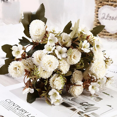 INS Mākslīgie ziedi Mājas dekorēšana Rožu ziedu dekorēšana Guļamistabas Augs Mākslīgais zieds Viltus ziedu kāzu dekorācijas dāvana