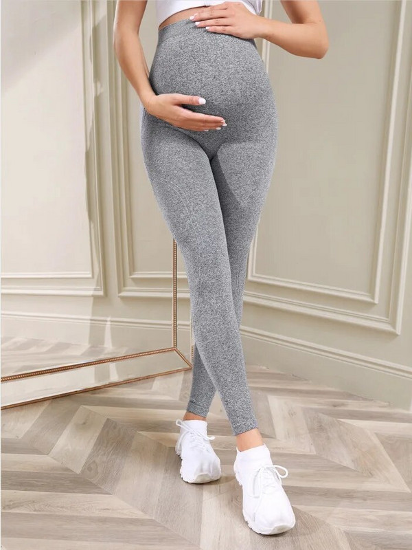 Pantaloni de yoga pentru femei însărcinate cu fund cu bule Premama, colanți de sport pentru gimnastică, pentru maternitate, cu talie înaltă, pantaloni de antrenament pentru fitness, colanți push up pentru femei