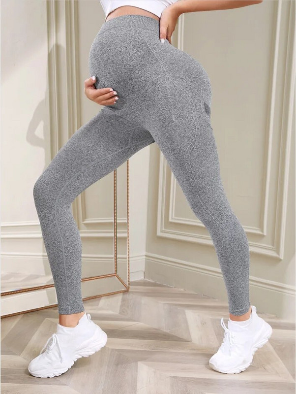 Pantaloni de yoga pentru femei însărcinate cu fund cu bule Premama, colanți de sport pentru gimnastică, pentru maternitate, cu talie înaltă, pantaloni de antrenament pentru fitness, colanți push up pentru femei