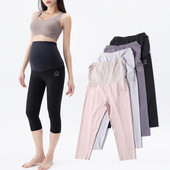 Neilona Grūtnieču izdilis Leggings Joga Sports Ikdienas vēdera Zīmulis Bikses Apģērbi Grūtniecēm Pavasara Grūtniecība