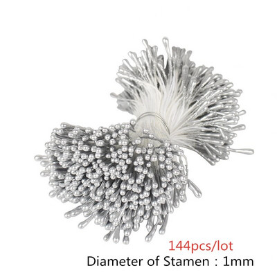 8/10/12/90/144 kom miješani umjetni cvijet trešnja prašnik svežanj bobica DIY božićna svadbena torta Poklon kutija Vijenci Dekor srebrna tema