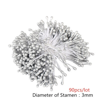 8/10/12/90/144 kom miješani umjetni cvijet trešnja prašnik svežanj bobica DIY božićna svadbena torta Poklon kutija Vijenci Dekor srebrna tema