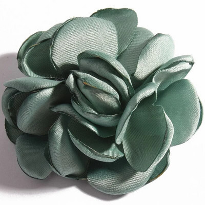 10 kom 5,5 cm spaljenog ruba Flower Boutique Flatback Umjetno mekano pečeno svileno cvijeće Cvijeće za svadbe Kućni cvjetni vijenac