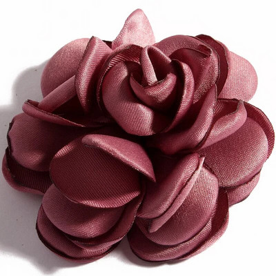 10 kom 5,5 cm spaljenog ruba Flower Boutique Flatback Umjetno mekano pečeno svileno cvijeće Cvijeće za svadbe Kućni cvjetni vijenac