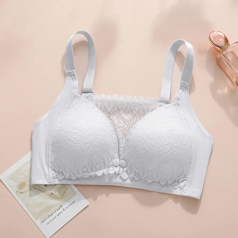 Čipkasti grudnjak za dojilje, seksi dojenje za trudnice, bez žica, podstavljen, sladak za žene, grudnjak za dojenje za trudnice i dojilje