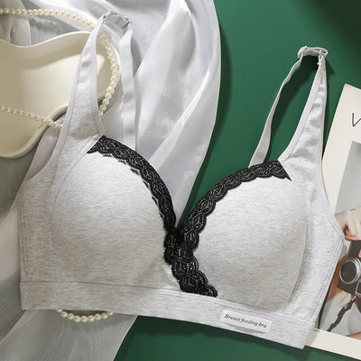 Bežična odjeća za trudnice i dojilje Pamučni grudnjak za dojenje za trudnice Donje rublje za trudnice Soutien Gorge Allaitement