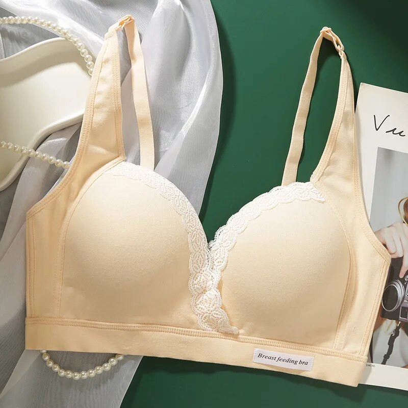 Bežična odjeća za trudnice i dojilje Pamučni grudnjak za dojenje za trudnice Donje rublje za trudnice Soutien Gorge Allaitement