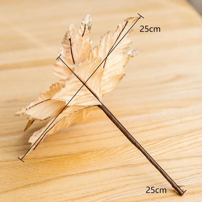 1 tk 25 cm sädeleva kunstlillega jõulukaunistused kodu jaoks Merry Christmas Tree Decoration Navidad 2023 jõuluehted