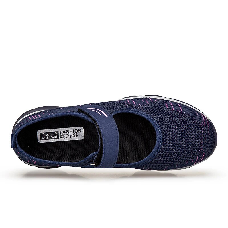 Ljetne modne ženske cipele s ravnom platformom Ženske prozračne mrežaste ležerne tenisice Ženske cipele za čamac Zapatos Mujer