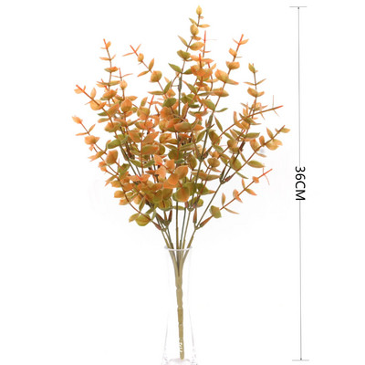 Gypsophila művirágok fehér ág Kiváló minőségű babák lehelet hamis virágok hosszú csokor otthoni esküvői dekoráció ősz