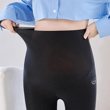 Панталони за бременни Високоеластични тънки летни клинове за бременни жени Дишаща лека материя Задни части Безсмислени дрехи за бременни