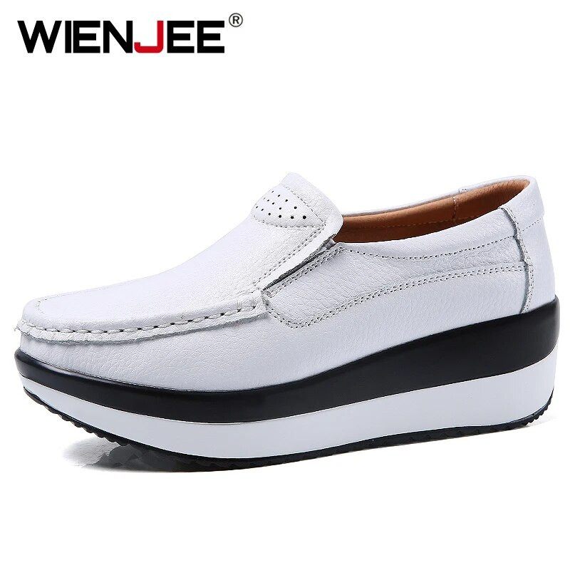 Ženske ravne cipele s platformom Ženske elegantne cipele od  Ženske jesenske ravne cipele za slobodno vrijeme Ženske Zapatos De Mujer