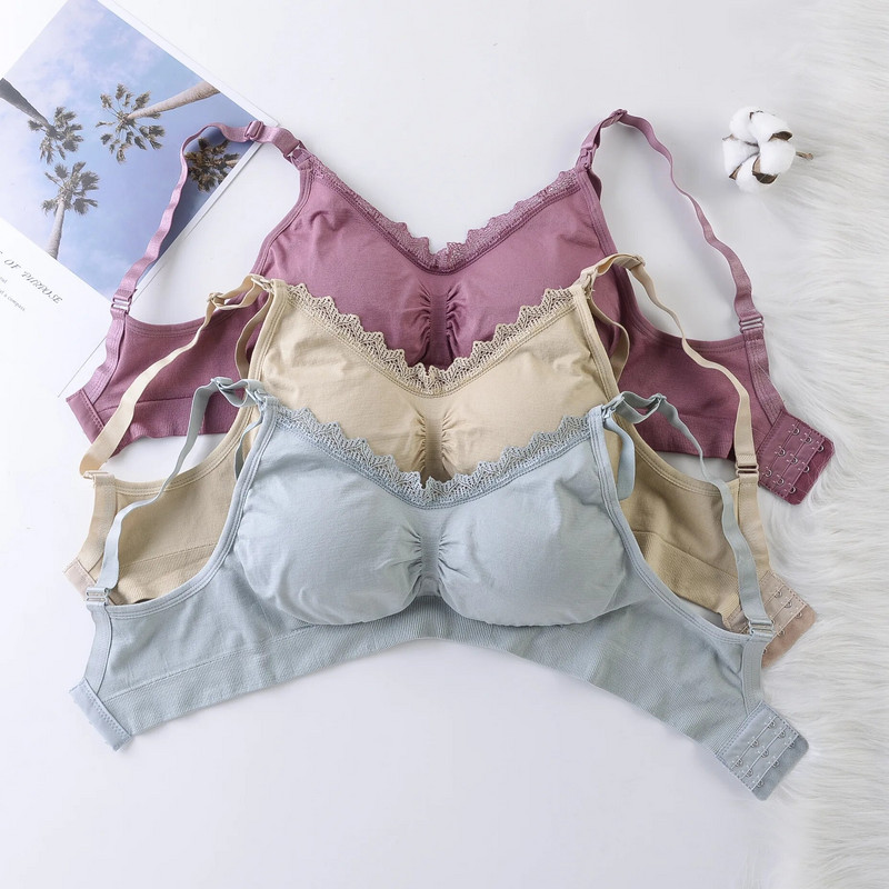 Grudnjak za dojenje za dojenje Spriječava opuštanje za trudnice Pamučni grudnjak za dojenje veće veličine