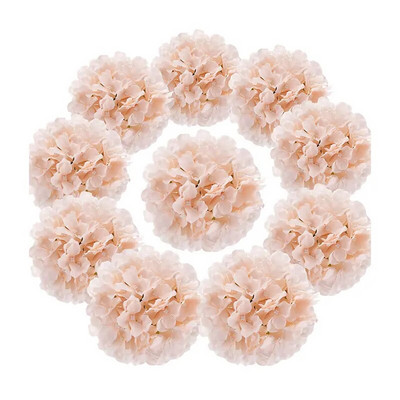 5gab zilas hortenzijas mākslīgie ziedi peoniju pušķis zīda bumba grezns pušķis viltus ziedu kāzu mājas galda noformējums