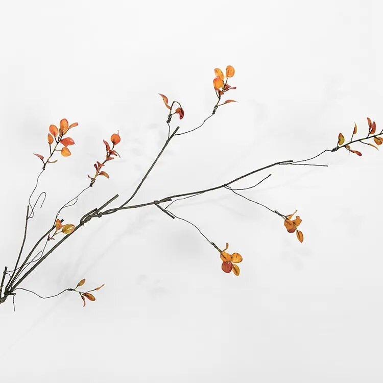 110 cm pojedinačan osjećaj jesenskog lišća, buketa, umjetnog cvijeća, plastičnog poda, vjenčani aranžman, ukras od uvelog ratana