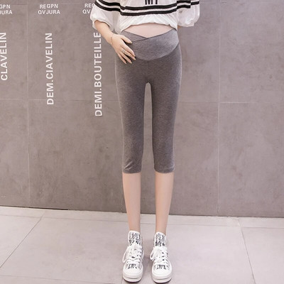 Jaunas Sieviešu Grūtnieču bikses Legingi Grūtnieču legingi Sieviešu melni Plānas Mīkstas Kokvilnas Bikses Mātei Augsts viduklis Apģērbi Mujer Bikses