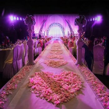 100/500/1000pcs Artificial Silk Rose Petals Simulation Wedding Flower Petal For Valentine Wedding Flower Decoration 50%