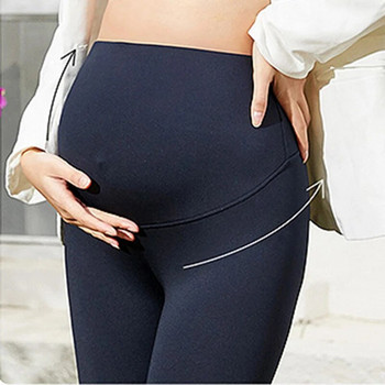 Бременни Удобни панталони за йога Тесни клинове Йога Спорт Ежедневни панталони тип молив Дрехи за бременни жени Пролетна бременност