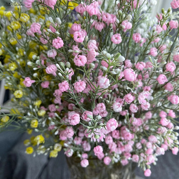 SunMade 3-Fork Babysbreath Branch Πλαστικά Τεχνητά Λουλούδια Διακόσμηση Γάμου Σπίτι Διακόσμηση Ξενοδοχείου Flores Artificales Purple Flore