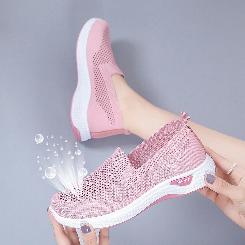 Γυναικεία Μόδα Αθλητικά Παπούτσια Flats Αναπνεύσιμα Loafers Casual Αθλητικά Παπούτσια Γυναικεία Zapatos De Mujer