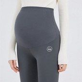 Tajice za trudnice visokog struka Zima Jesen Deblje tajice za trudnice Tople ženske hlače za potporu trbuha Odjeća za trudnice Skinny