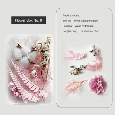 1 kutija Prirodne prave suhe biljke cvijeća Uradi sam Okvir od epoksidne smole Materijali za utiskivanje ventilatora Aromaterapija Izrada svijeća Dekoracija doma