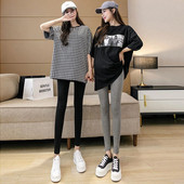 Proljeće i ljeto 2023. Tajice za trudnice visokog struka Rastegnute uske hlače za trudnice Uski bokovi Hlače za trudnice na trbuhu