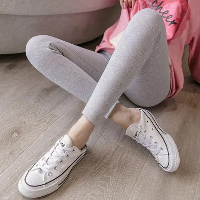 Proljeće i ljeto 2023. Tajice za trudnice visokog struka Rastegnute uske hlače za trudnice Uski bokovi Hlače za trudnice na trbuhu