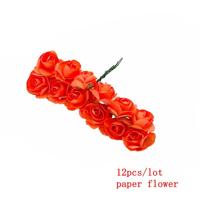 6/10/12/90/130gab Apelsīnu jauktu mākslīgo ziedu ķiršu putekšņlapu ogu saišķis DIY viltus Ziemassvētku kāzu dāvanu kastītes vainagu dekors